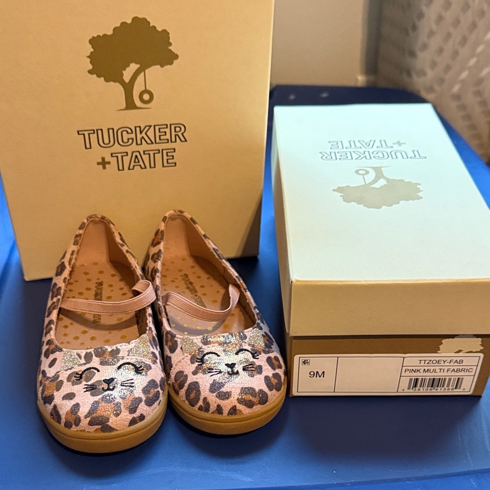 Tucker + Tate Pink Multi Kids Dress Shoes